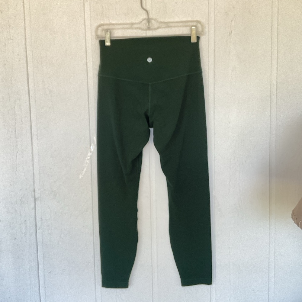 Lululemon Align High Rise Legging Size 8. Forest Green